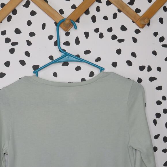 Carter’s Green Penguin Graphic Girls Long Sleeve T-Shirt - Picture 4 of 7